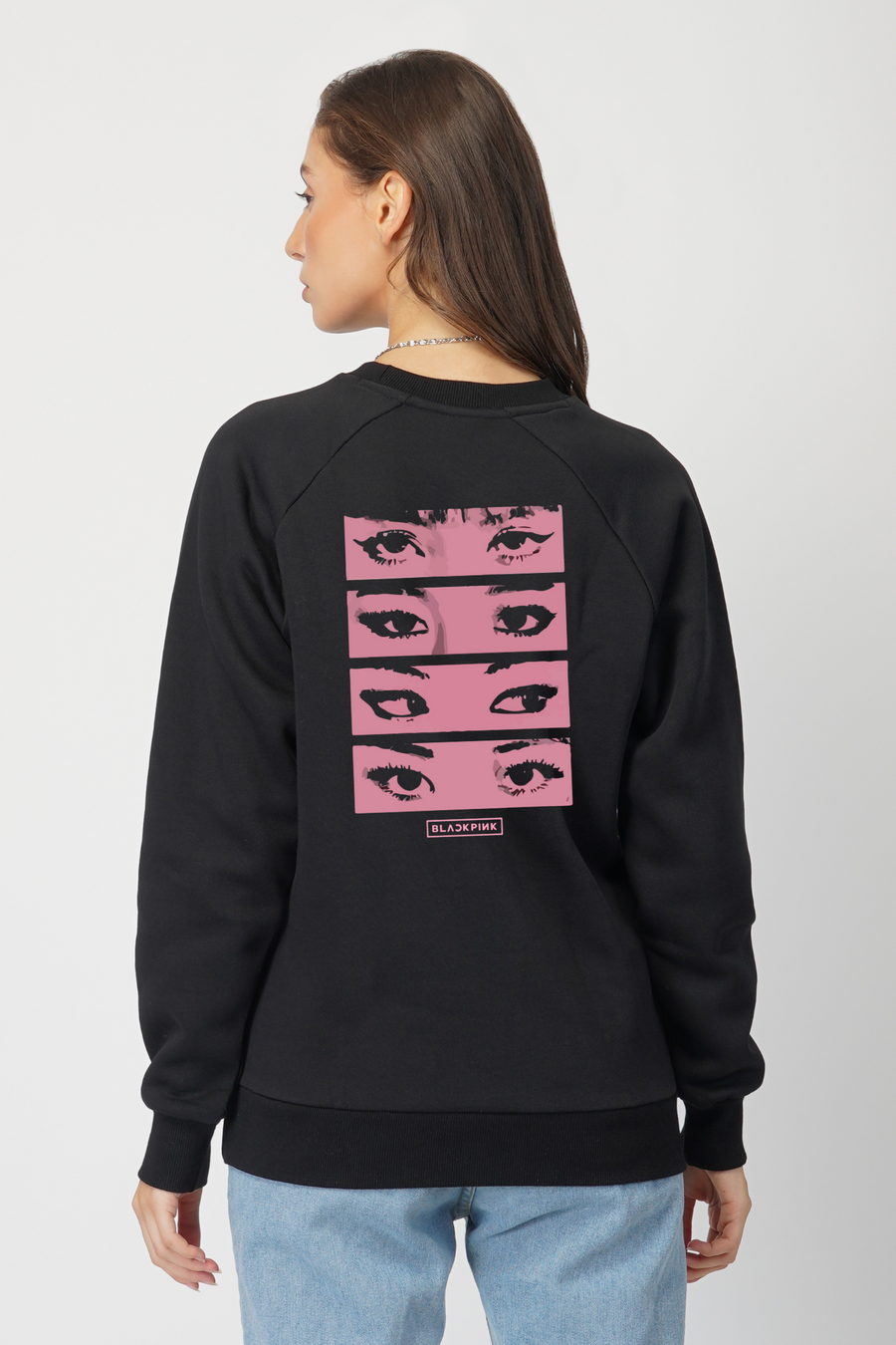 Black Pink-Sweatshirt